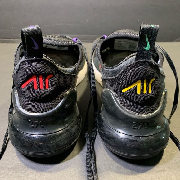 Nike Womens Air Max 270 Mult-Color Sneakers Size 8.5 Women's or Men's 7 - Picture 6 of 9